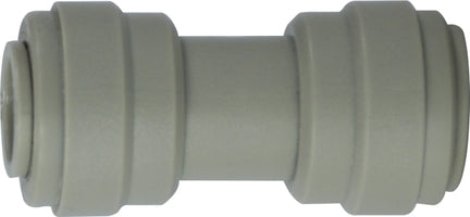20019P by Midland | Push-In Tube Fitting | Union Connector | 1/4" Tube OD | Plastic