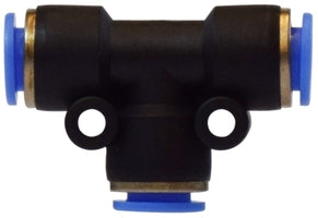 20025C by Midland | Push-In Fitting | Union | 1/8" Tube OD | Tee | Composite Body