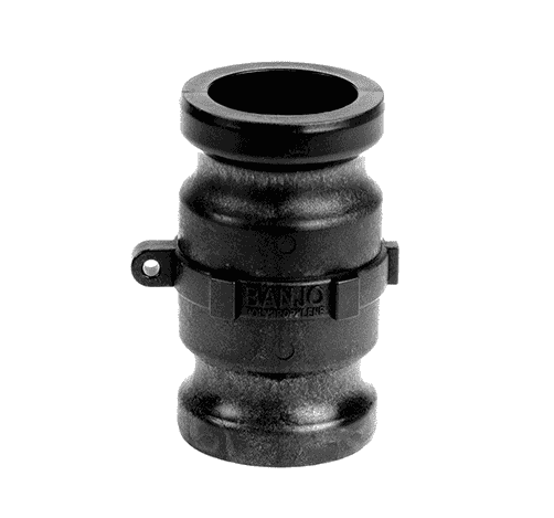200FF by Banjo | Cam Lever Coupling | Spool Adapter | 2" Male Adapter x 2" Male Adapter | 150 PSI | Polypropylene | Pack of 10