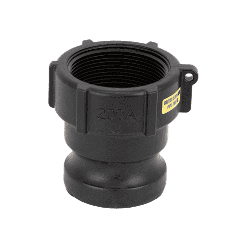 200AB by Banjo | Cam Lever Coupling | Part A | 2" Male Adapter x 2" Female BSP Thread | 225 PSI | Polypropylene | Pack of 10