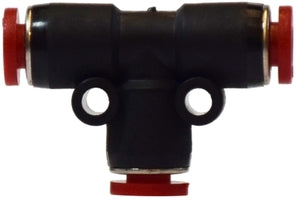 20610 by Midland | Metric Push-In Fitting | Union | 4mm Tube OD | Tee | Composite Body
