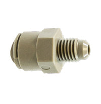 20960P by Midland | Push-In Tube Fitting | Male Connector | 3/8" Tube OD x 1/4" Male Flare (AMCF) | Straight | Plastic