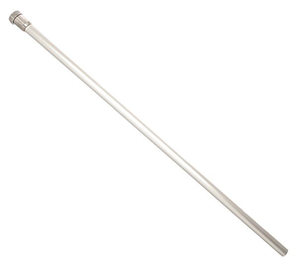 20A5 by Flexaust | Friction Fit Overhead Extension | Straight | Metal Coupling | 54" Length | Type 2 | Aluminum