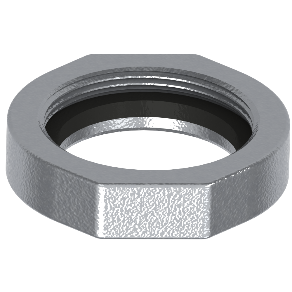 60741515 (15FCN) by PT-Coupling | Replacement Compression Nut & Gasket | for 1-1/2" Cam & Groove Compression Adapters | Aluminum