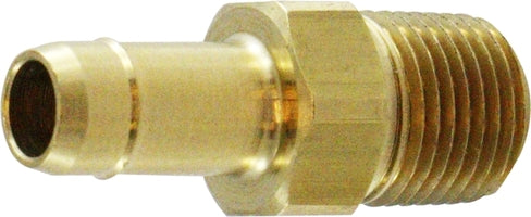 21027 by Midland | Barb for Plastic Tubing | 3/8" Tube OD x 1/8" Male Pipe | Adapter | Brass