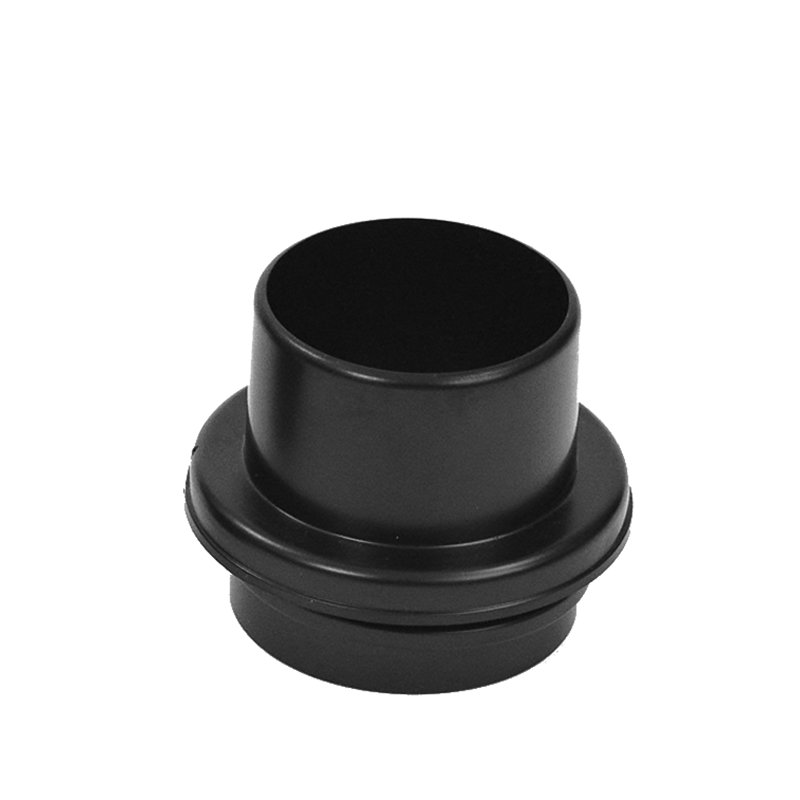 232 by Flexaust | Hose Adapter | Threaded Female | 2-1/4" Vacuum Intake | Black