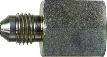 2405108 by Midland | Hydraulic JIC Connector | 1/2" Female Pipe x 7/8-14 Male JIC 37° Flare | Steel