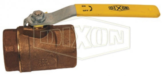 BBV75ST by Dixon Valve | 250 Lb. Steam Ball Valve | Standard Port | 3/4" Female NPT x 3/4" Female NPT | Bronze