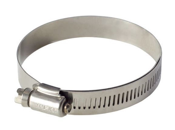 FLX2582-0008 by FlexFab | Series 2582 | Lined Worm Gear Clamps | 0.63" Min Dia | 1.00" Max Dia | 10 Per pack