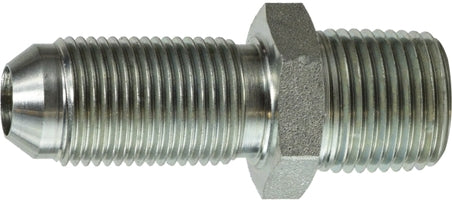 27061616 by Midland | Hydraulic JIC to Male Bulkhead | 1-5/16-12 Male JIC 37° Flare x 1" Male Pipe | Steel