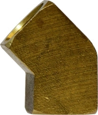 28019 by Midland | 1/4" Female NPTF x 1/4" Female NPTF | 45° Elbow | Brass