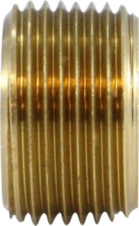 28116 by Midland | Face Bushing Plug | 3/8" Male NPTF x 1/4" Female NPTF | Brass