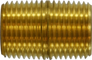 706112-04 by Midland | Lead Free Pipe Fitting | Close Nipple | 1/4" Male Pipe | Brass | Replaces: 28132LF / 28-132LF