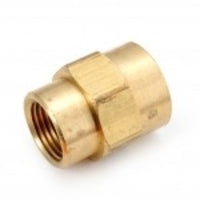 706119-0806 by Midland | Lead Free Pipe Fitting | Reducing Coupling | 1/2" Female Pipe x 3/8" Female Pipe | Brass | Replaces: 28185LF / 28-185LF