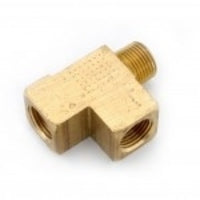 706127-06 by Midland | Lead Free Pipe Fitting | Run Barstock | 3/8" Female Pipe x 3/8" Male Pipe x 3/8" Female Pipe | Brass | Street Tee | Replaces: 28247LF