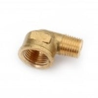 706228-0608 by Midland | Lead Free Pipe Fitting | Forged Reducing | 3/8" Female Pipe x 1/2" Male Pipe | Tee | 90° Street Elbow | Replaces: 28164LF