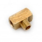 706131-08 by Midland | Lead Free Pipe Fitting | Barstock | 1/2" Female Pipe x 1/2" Female Pipe x 1/2" Male Pipe | Tee | Brass | Replaces: 28284LF