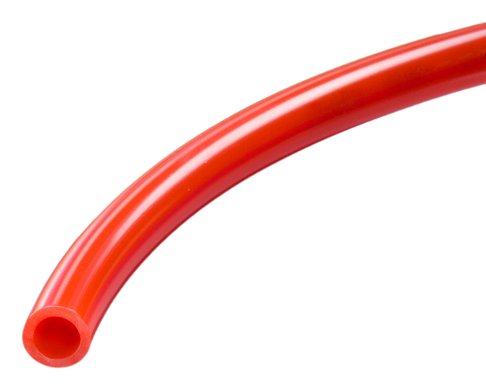 2844-06X100 Kuri-Tec by Kuriyama | 2844 Series | 95 Shore "A" Ether-Based Heavy Duty Polyurethane Tubing | Red | 3/8" ID | .570" OD | 100ft Length