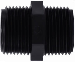 28615P by Midland | Plastic Pipe Fitting | Hex Nipple | 3/4" Male Pipe x 3/4" Male Pipe | Polypropylene