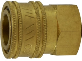 28673 (28-673) by Midland | ST Series (High Flow) Pneumatic Female Coupler | 3/4" Female Pipe | 3/4" Body Size | Straight | Brass