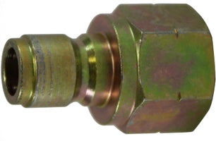 28619 (28-619) by Midland | ST Series (High Flow) Pneumatic Female Plug | 1/4" Female Pipe | 1/4" Body Size | Straight | Steel