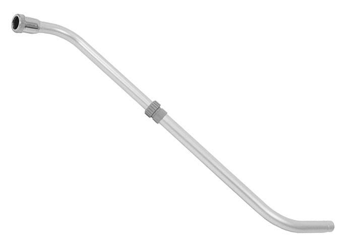 28A by Flexaust | One-Piece Wand | Neck Size: 1-9/16" | 2 Bends | Telescopic | Metal Coupling | 42" | 59" Length | Type 1 | Aluminum