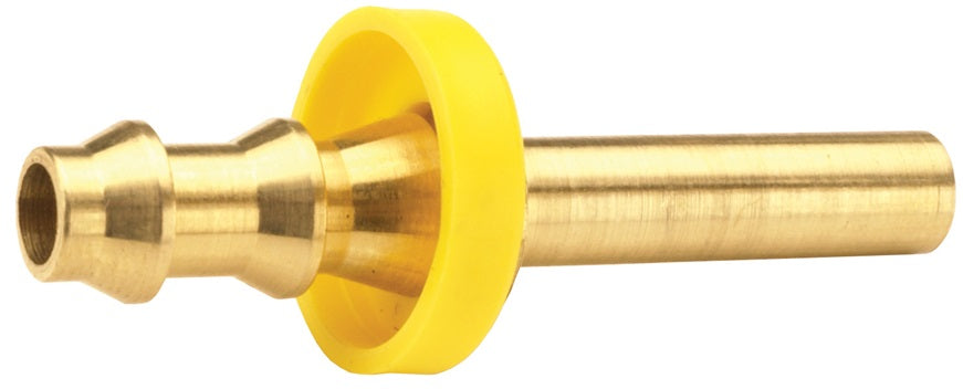 2940404C by Dixon Valve | Push-On Hose Barb Fitting | Rigid Tube | 1/4" Tube OD x 1/4" Hose ID | Brass