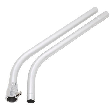 29BC by Flexaust | Two-Piece Wand | Neck Size: 1-1/2" ID | 2 Bends | Metal | 56" Length | Connection: Button Lock | Type 3 | Aluminum