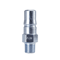 2L44 by ZSi-Foster | Quick Disconnect | 2FRL Series | 3/8" Plug | 1/2" MPT | Steel