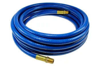 TP61004 by Coilhose | Hose | 3/8" Hose ID | 21/32" Hose OD | 1/4" Male NPT Rigid | Blue | Thermoplastic | 100ft