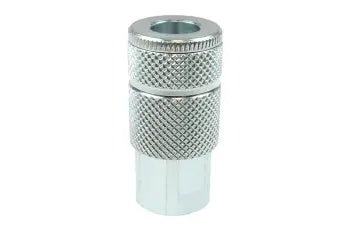 160S by Coilhose | Steel Coupler | 1/4" Female NPT Automotive Interchange | Coupler | Straight | Plated Steel