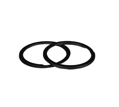 4HT-BMK Dixon Valve Steel HT-Series Quick Disconnect 1/2" ISO16028 Flushface Interchange Coupler Bulkhead Kit - 1.560" Mounting Hole ID