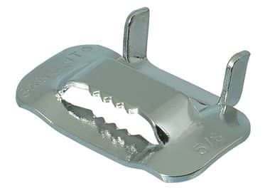 C45499 by Band-It | Corrosion Resistant Ear-Lokt Buckle | 1/2" Width | 316 Stainless Steel | 100/Box