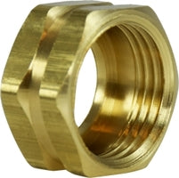 30022 by Midland | Garden Hose Fitting | Hex Nut | Brass