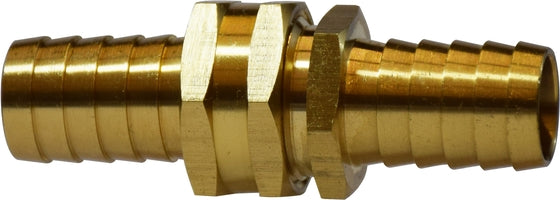 707042-10 by Midland | Lead Free Barstock Garden Hose Fitting | Garden Hose Coupling | 5/8" Hose Barb | Brass | Replaces: 30028LF