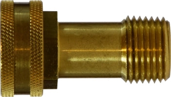 30047 by Midland | Garden Hose Fitting | Swivel | 3/4" Female GHT x 1/4" Male NPTF | Brass