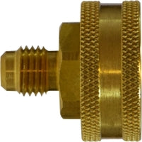 30138 by Midland | Garden Hose Fitting | Swivel | 3/8" Male Flare x 3/4" Female GHT | Brass