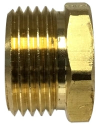 30068 by Midland | Garden Hose Fitting | Rigid | 3/4" Male GHT x 1/2" Female NPTF | Brass