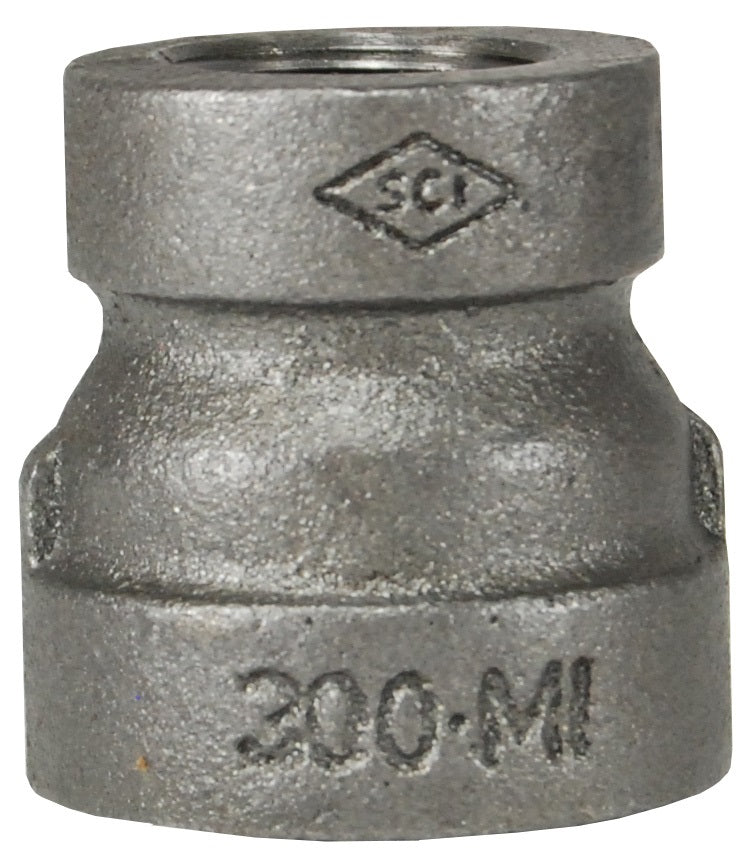 300BR1512 by Dixon Valve | Bell Reducer Adapter | 1-1/2" Female NPT x 1-1/4" Female NPT | 300# Iron