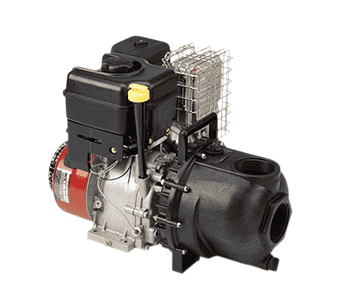 300P11PRO by Banjo | Centrifugal Pumps | 3" Pump with 11 HP Briggs & Stratton® | Gas Engine Pro Series with Electric Start & Pull Rope | Polypropylene
