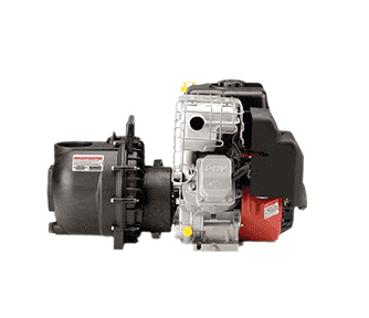 300P11PROW by Banjo | Centrifugal Pumps | 3" Wet Seal Pump with 11 HP Briggs & Stratton® Engine Pro Series with Electric Start & Pull Rope | Polypropylene