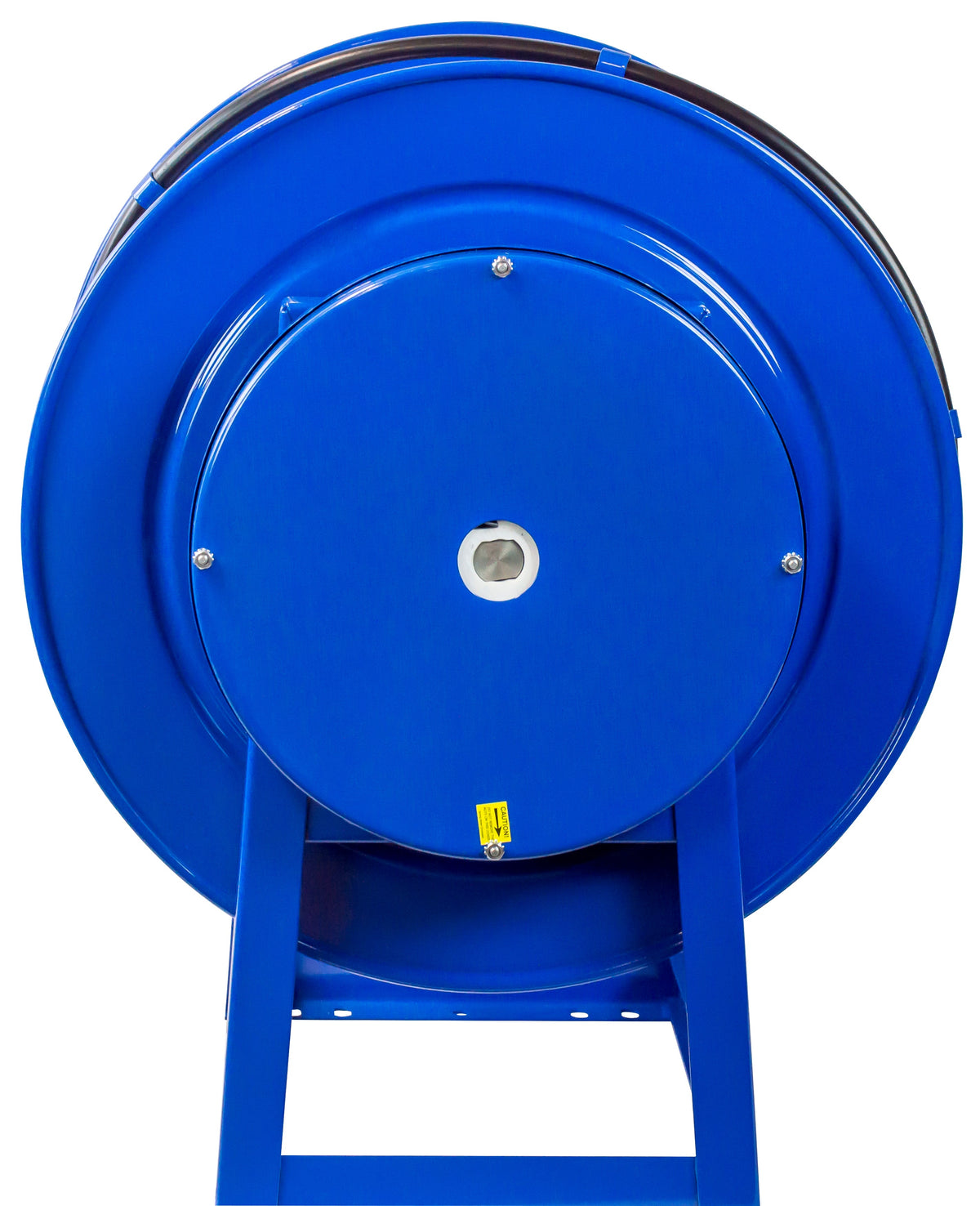 328-532 by Coxreels | 300 Series | Spring Driven Exhaust Hose Reel | 5" Hose ID, 5" FNPT Inlet | Steel | 32ft Capacity, Hose Not Included