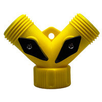 30160 by Midland | Garden Hose Valve | 2-Way Hose Shut-Off (Non Corrosive) | 3/4" Female GHT x 3/4" Male GHT x 3/4" Male GHT | Y | Plastic
