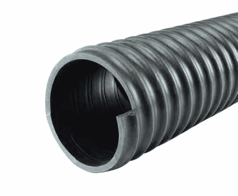 3035-0200-100 by Jason Industrial | 3035 Abrasion Resistant SBR Material Handling Hose | Black | 40 PSI | 2" ID | 2.35" OD | 100ft