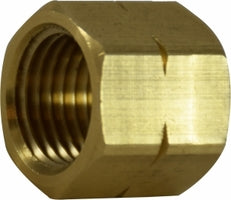 30421 by Midland | Welding Hose Fitting | Left Hand | 9/16-18 for Acetylene Line | Welding Hose Nut | Brass
