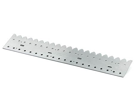 2-72 by Flexco | #30578 | Lace Templet | Fastener Size: 2 | For 90° Bolt Solid Plate Fastener Installation on 72" Belt Width