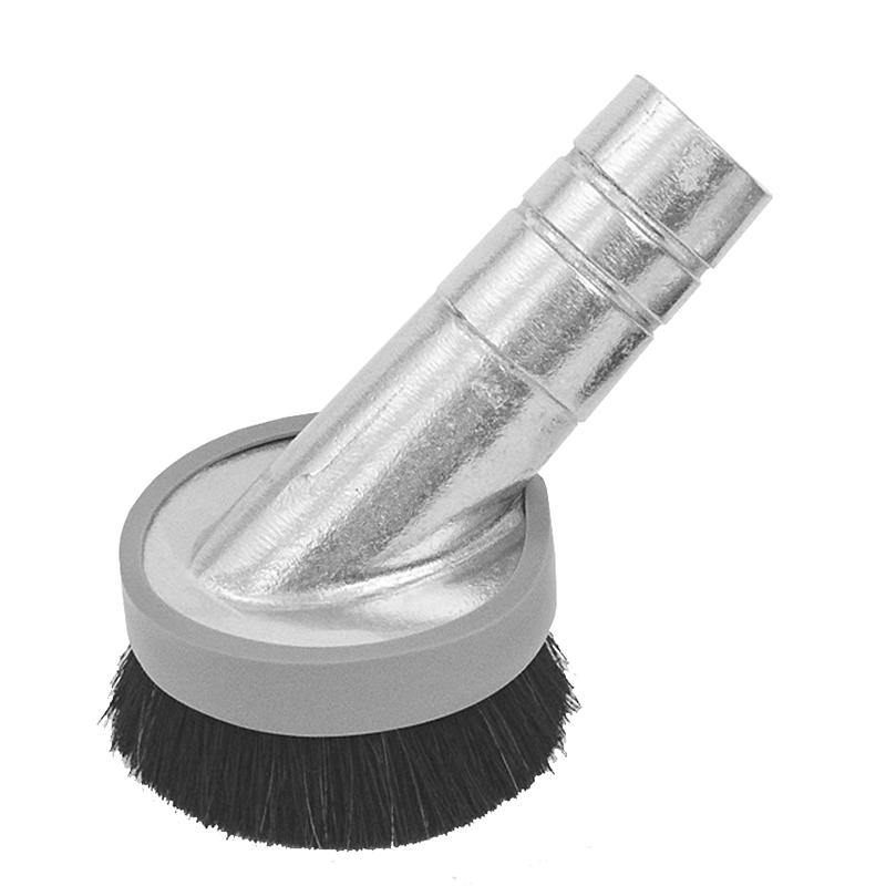 306 by Flexaust | Friction Fit Dust Brush | 3" Width | Horsehair Bristles | Type 1 & 2 | Aluminum