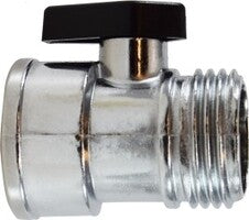 30631 by Midland | Garden Hose Valve | Hose Shut-Off with One Lever | 3/4" Female GHT x 3/4" Male GHT | Zinc Alloy