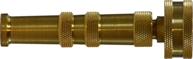 30638 by Midland | Garden Hose Nozzle | 4" ed Pattern Nozzle | 3/4" Female GHT | Cross | Brass