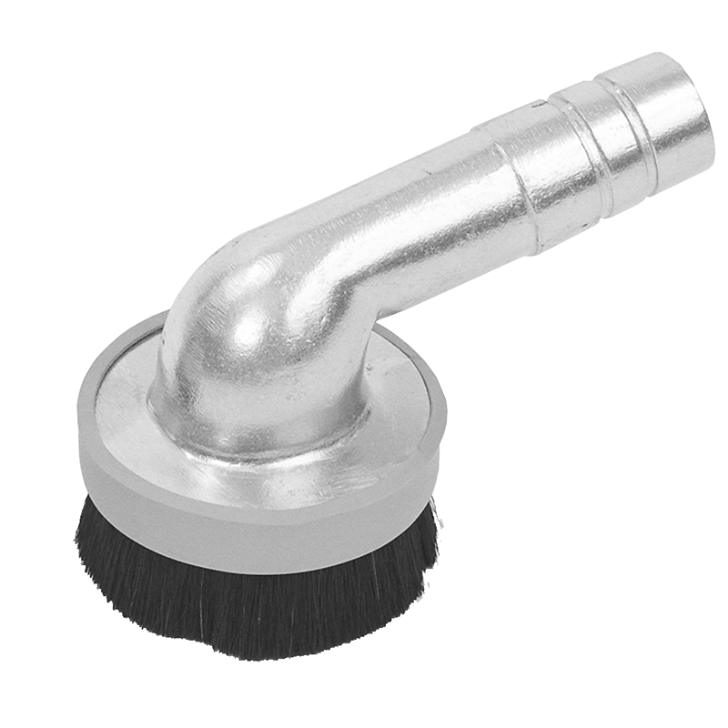 312 by Flexaust | Friction Fit Dust Brush | 5" Width | Horsehair Bristles | Type 1 & 2 | Aluminum